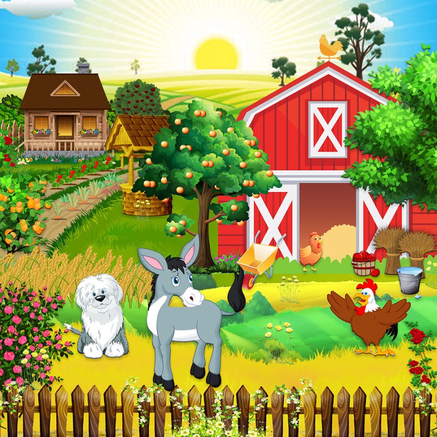animal farm cat illustration 3