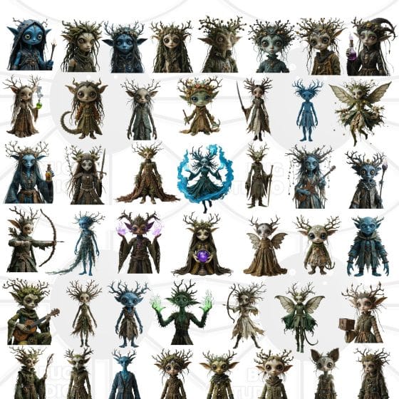 FOREST SPIRIT CHARACTERS listing 3