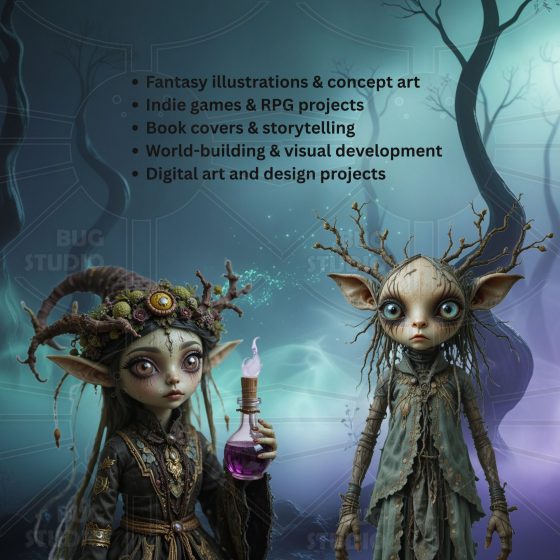 FOREST SPIRIT CHARACTERS listing 6